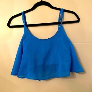 Flouncy crop top